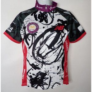 New Balance Cycling Jersey Short Sleeve PMC Pan Mass Challenge‎ 2019 Sz Medium M